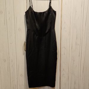 Bardot Elegant Black Midi Dress